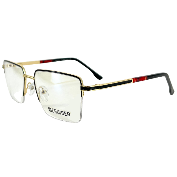 T63012 Negro/Oro-Rojo