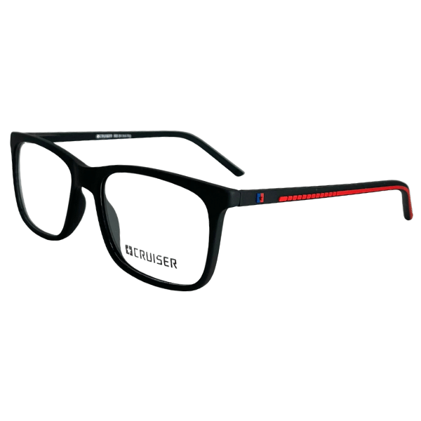 RB04 Negro/Negro Rojo